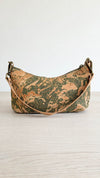 Baguette Bag II in premium green marble Portuguese cork