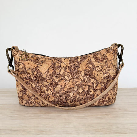 Baguette Bag II in Natural Bits Portuguese cork