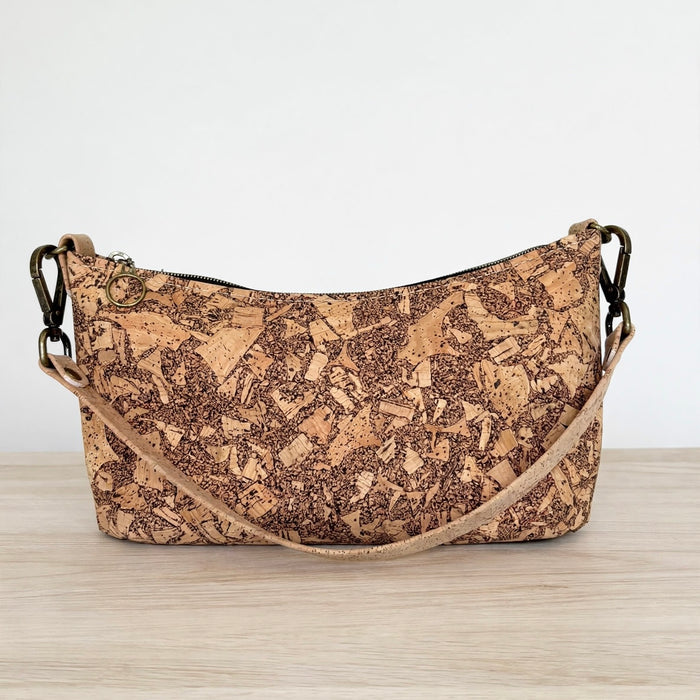 Baguette Bag II in Natural Bits Portuguese cork