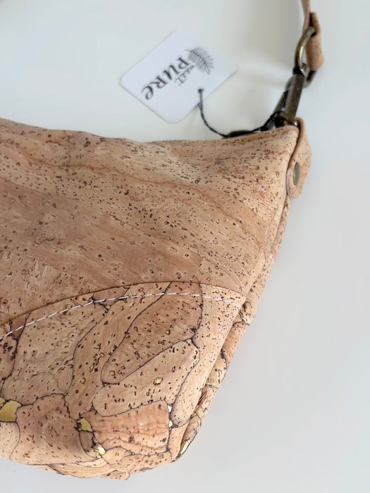 Baguette Bag II in Natural Gold Fleck Cork