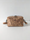 Stylish vegan and ethical Gold Crossbody Bag"